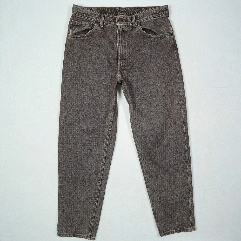 Vintage Levi's 550 Jeans 34x30 Made in USA Faded Purple Stonewash Relaxed Fit 90